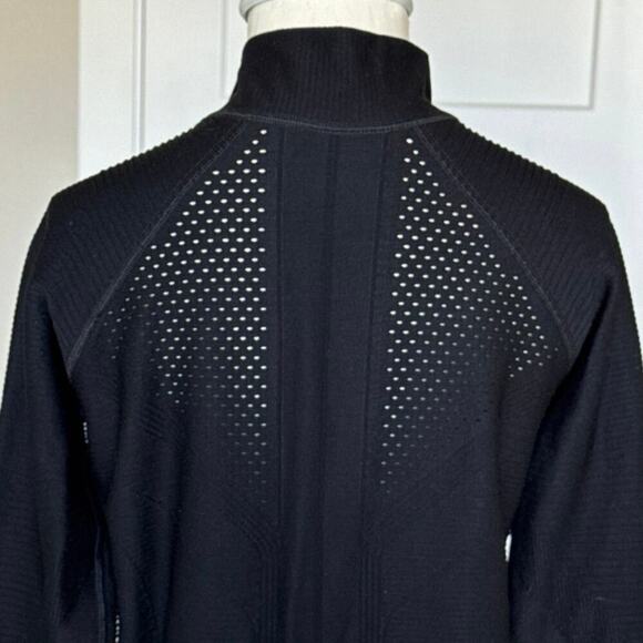 Athleta Rye Full Zip Long Lightweight Jacket in Black Size XS Commute Travel - Picture 10 of 13